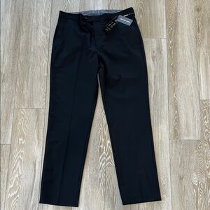 NWT Michael Kors Passport Collection Classic Fit Black Pants 34W 30L